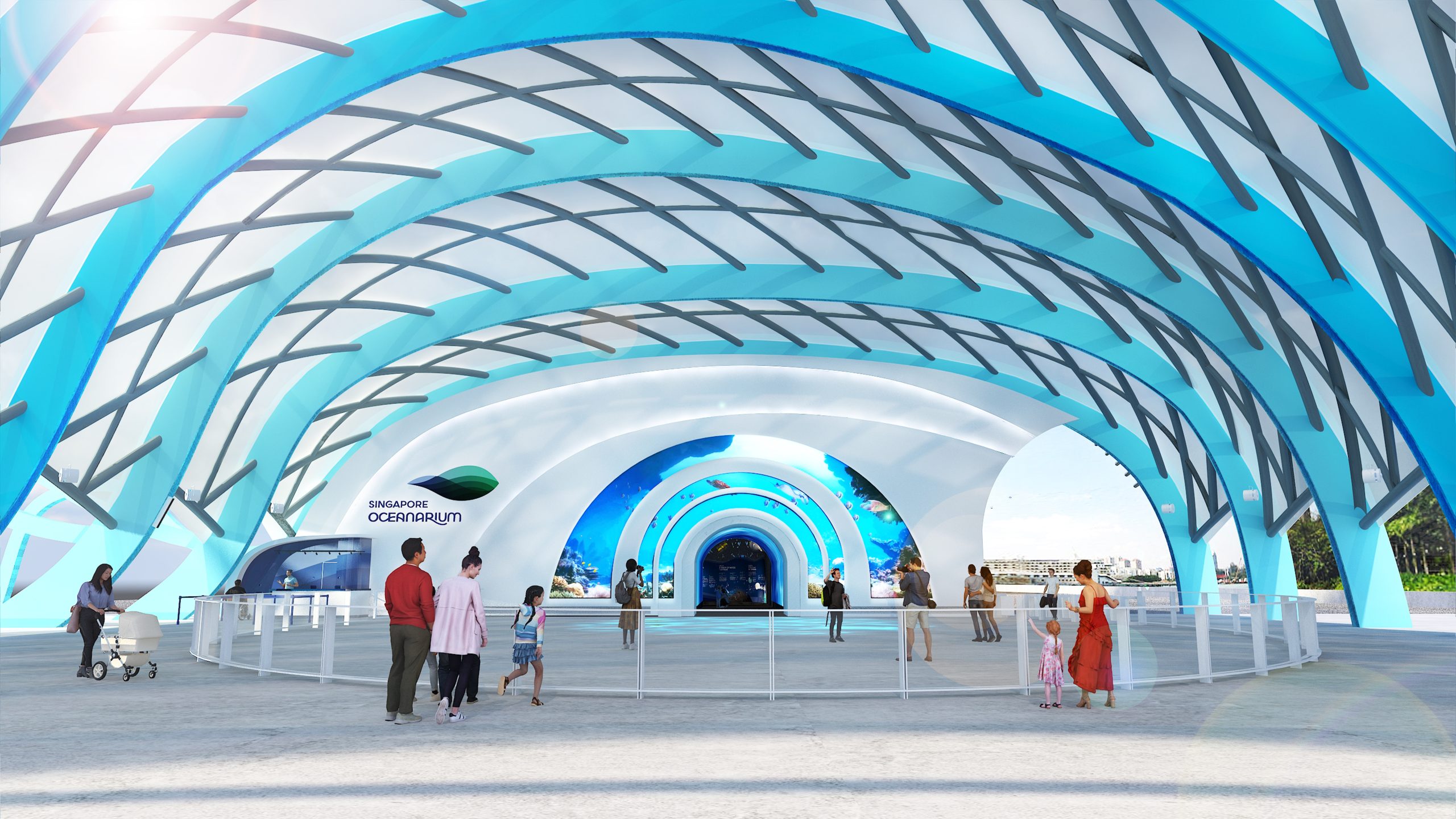 oceanarium entrance